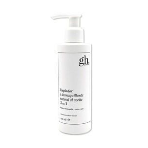 LIMPIADOR Y DESMAQUILLANTE NATURAL AL ACEITE DE GH 200 ML