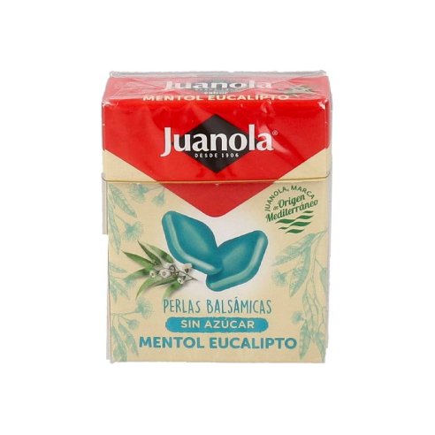 JUANOLA PERLAS MENTOL EUCALIPTO  1 ENVASE 25 G