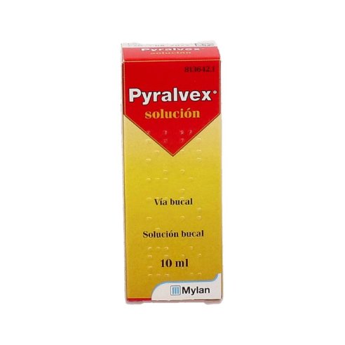 PYRALVEX 10 mg/ml  50 mg/ml SOLUCION BUCAL 1 FRASCO 10 ml