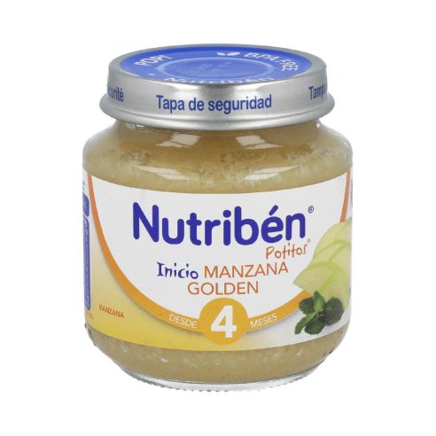 NUTRIBEN MANZANA GOLDEN  1 POTITO INICIO 130 g